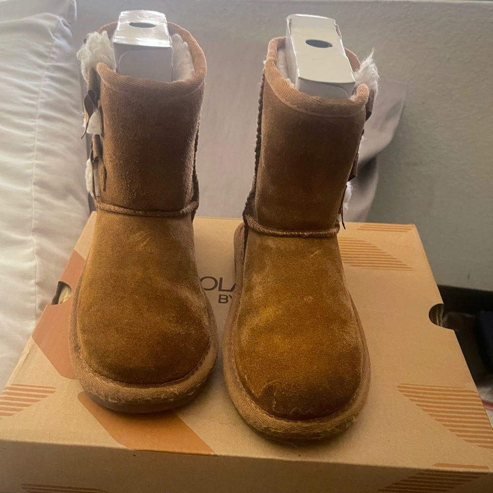 Koolaburra Brown Kids Boots by UGG